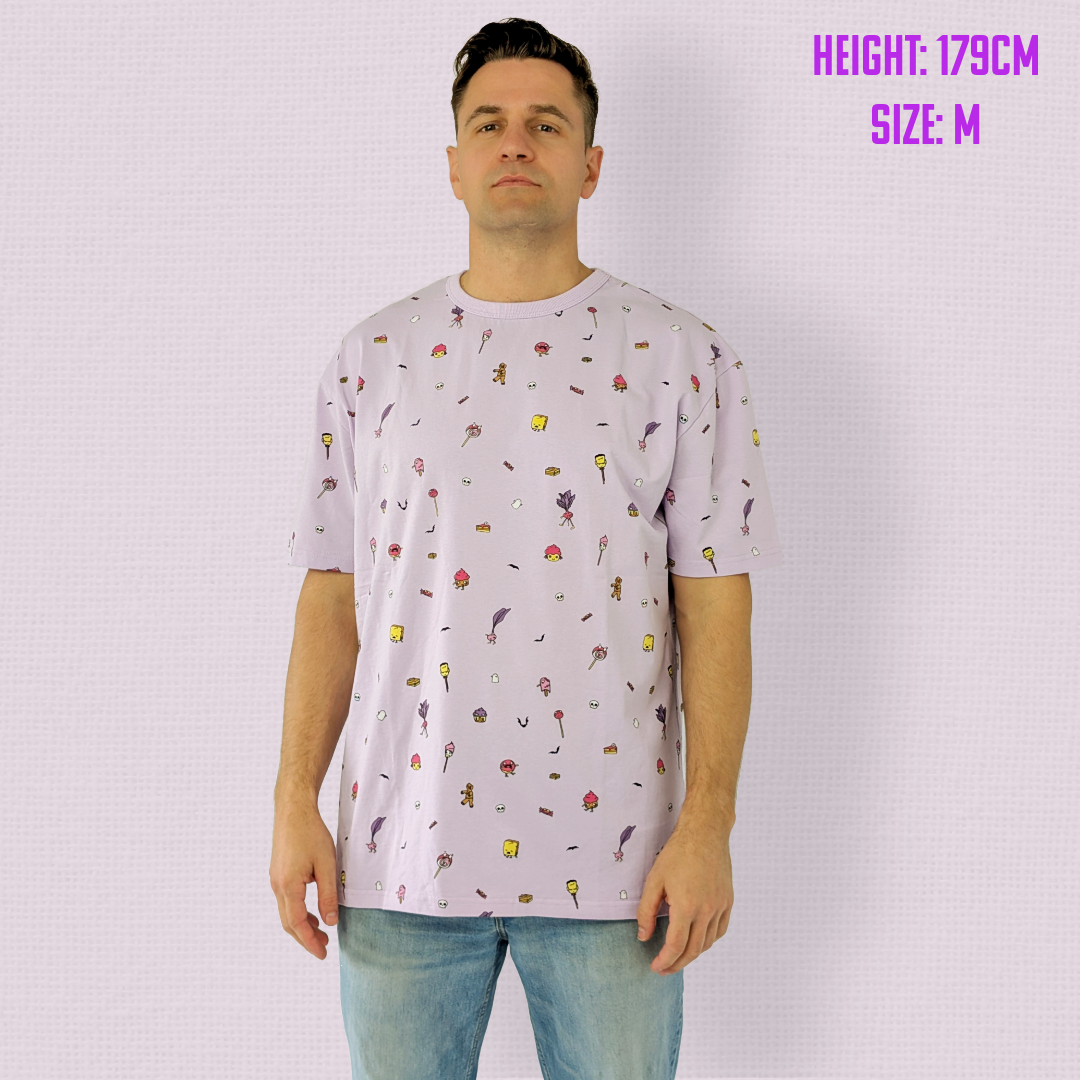 Zombie Snacks Purple - Adult Unisex