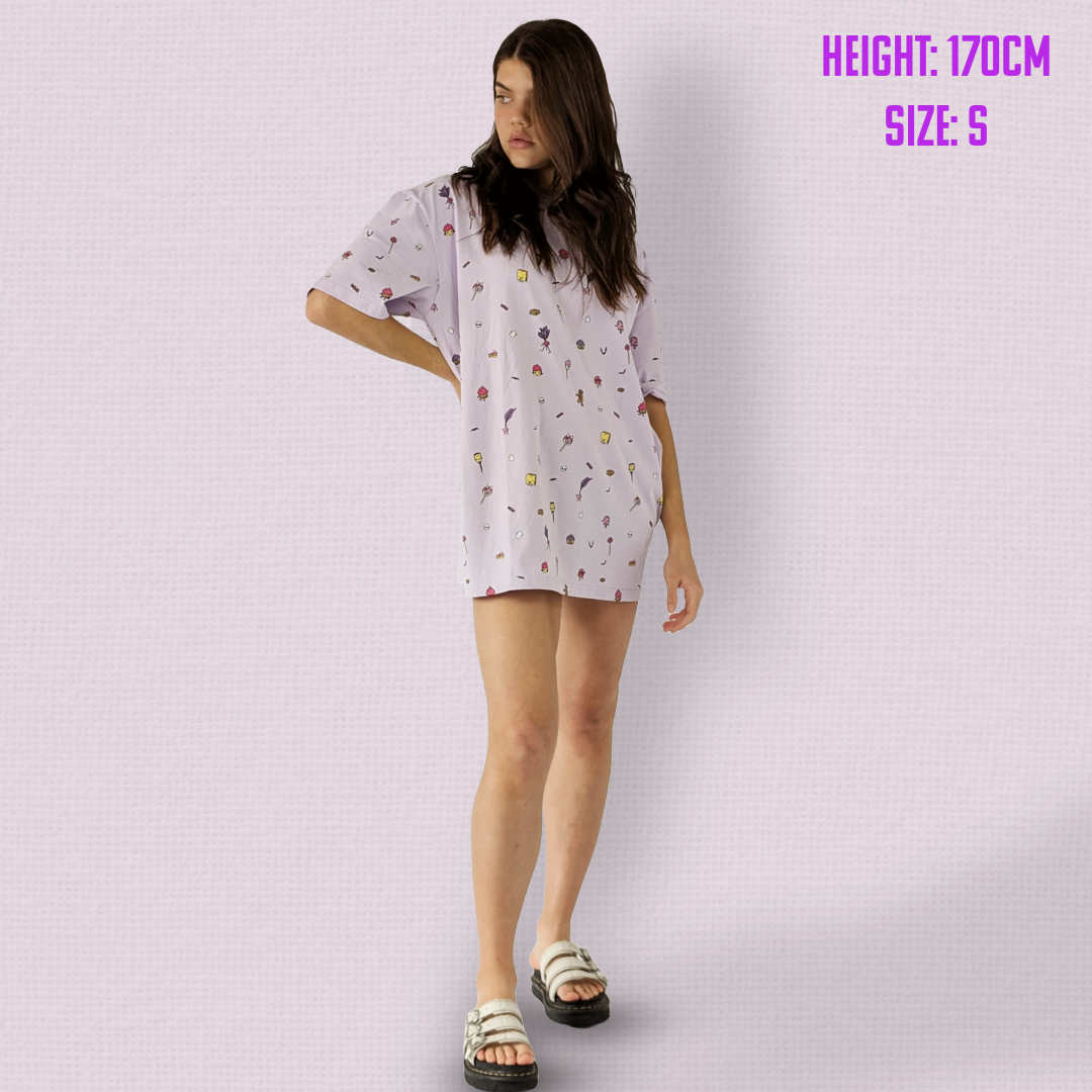 Zombie Snacks Purple - Adult Unisex