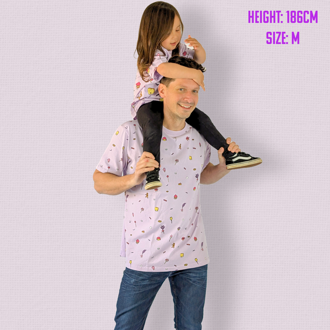 Zombie Snacks Purple - Adult Unisex