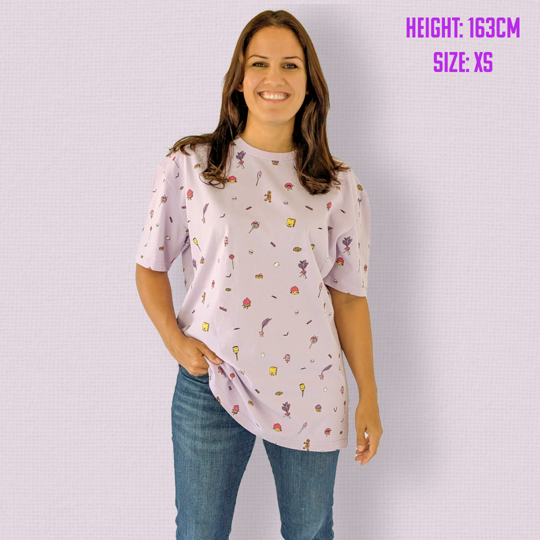Zombie Snacks Purple - Adult Unisex