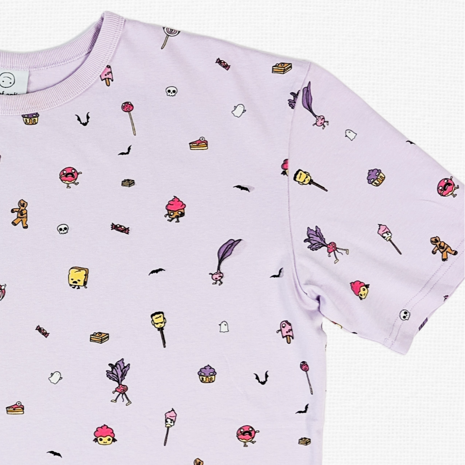 Zombie Snacks Purple - Adult Unisex