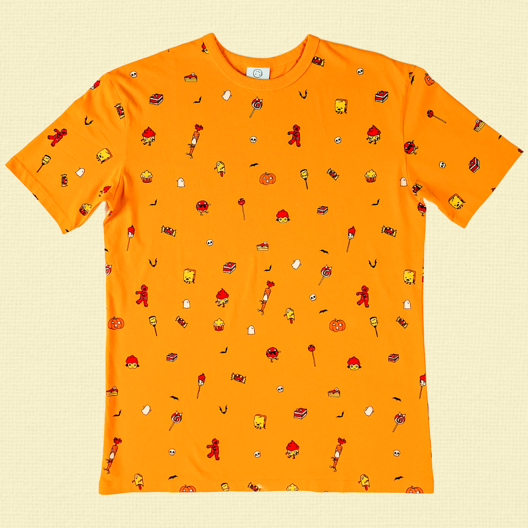 Zombie Snacks Halloween Orange - Adult Unisex