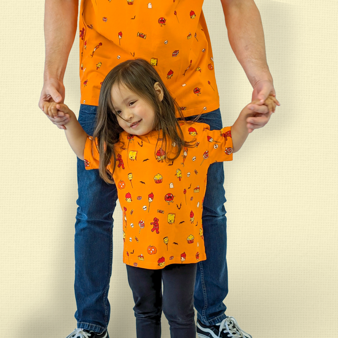 Zombie Snacks Halloween Orange - Kids