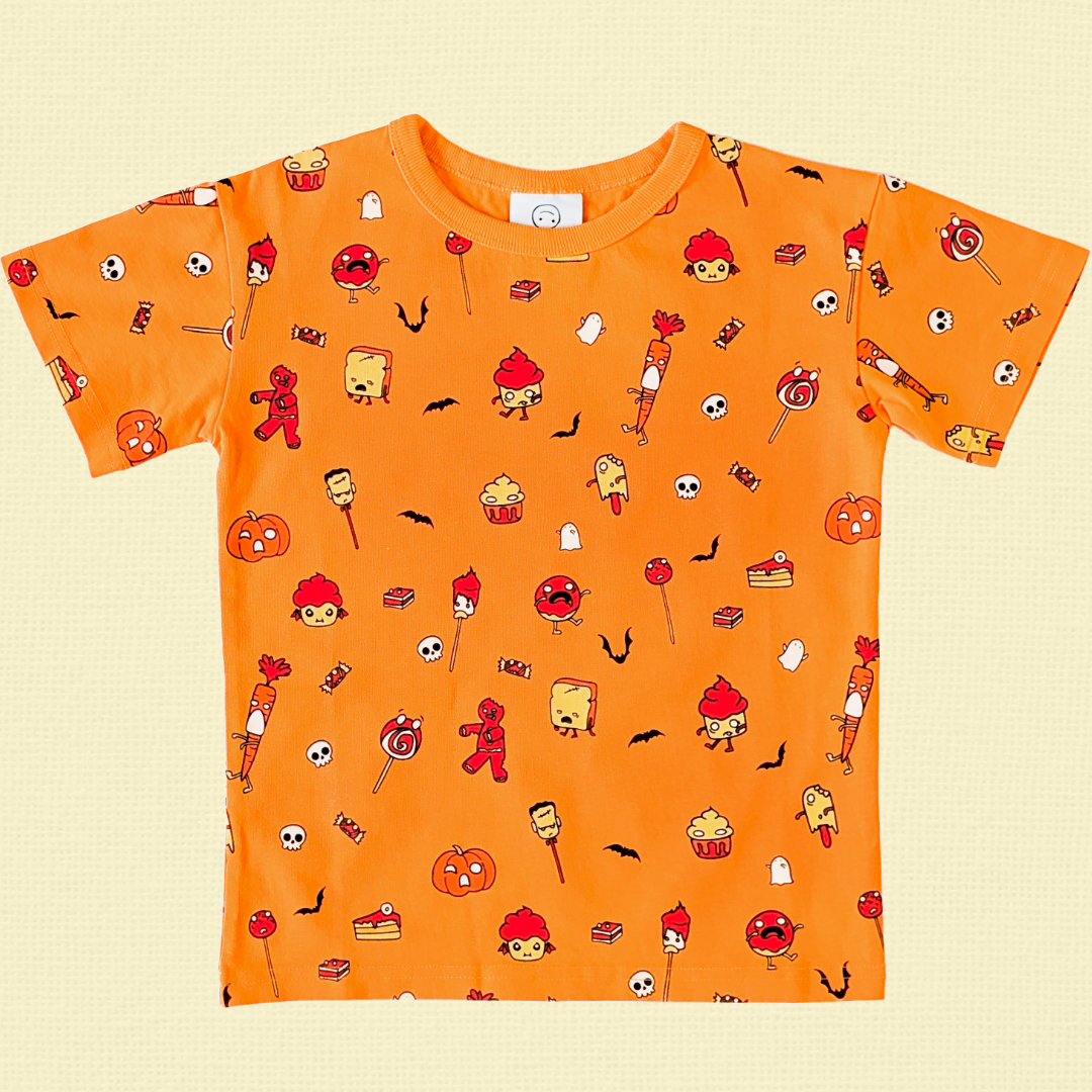 Zombie Snacks Halloween Orange - Kids