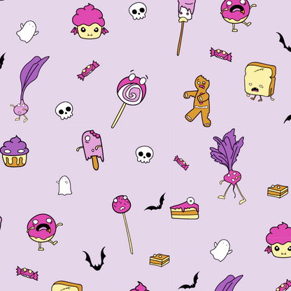 Zombie Snacks Purple - Kids